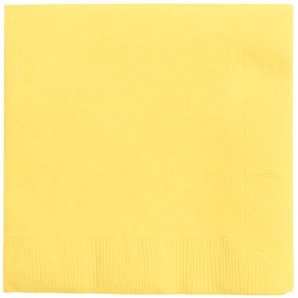 Light Yellow Beverage Napkins | 50ct