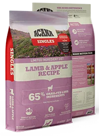 Acana Singles Grain Free Lamb & Apple Formula