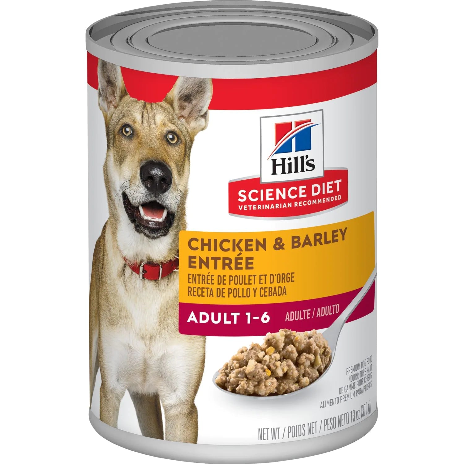 Adult Chicken & Barley Entrée - Wet Dog Food - Hill's Science Diet