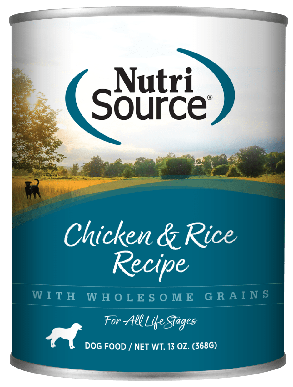 Adult Chicken & Rice Formula - Wet Dog Food - NutriSource