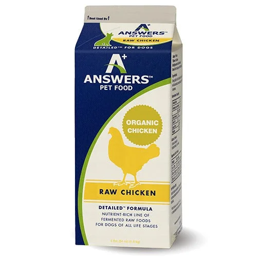 Answers Dog Detailed Chicken Frozen Diet 4lb