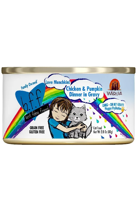 B.F.F. Omg Love Munchkin Chicken and Pumpkin Wet Cat Food