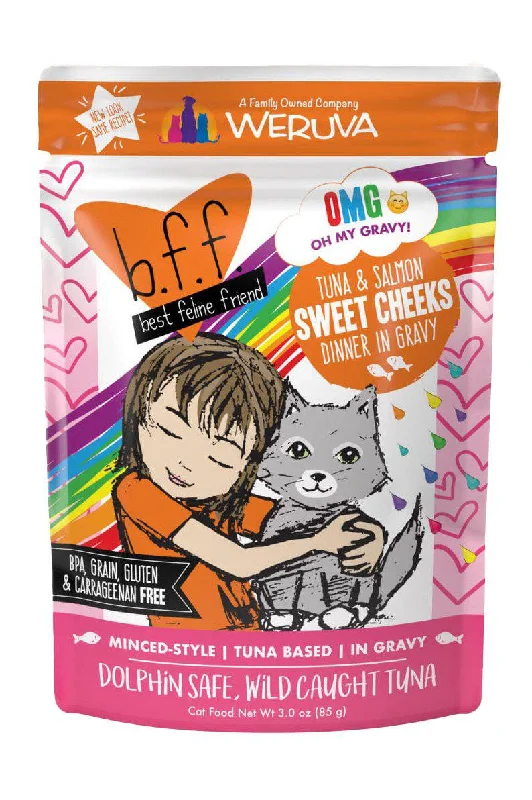 B.F.F. Tuna and Salmon Sweet Cheeks Wet Cat Food