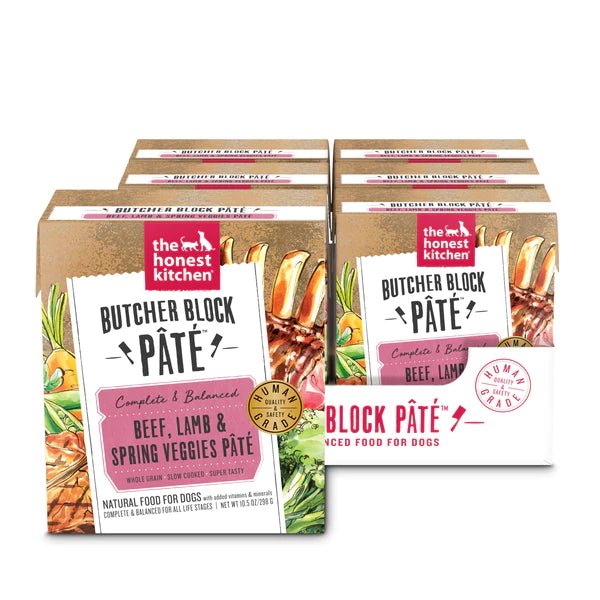 Beef, Lamb & Spring Veggies Butcher Block Pâté -  Wet Dog Food - The Honest Kitchen