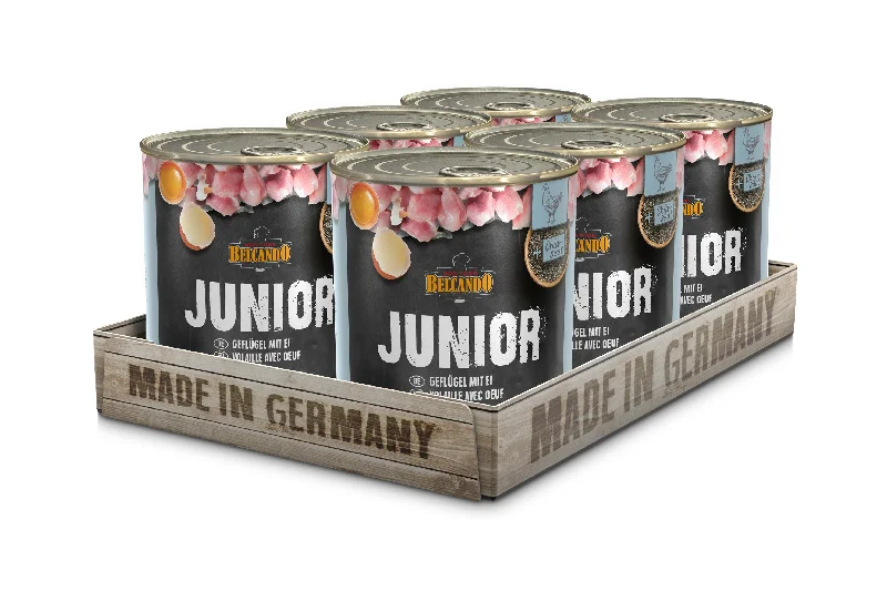 BELCANDO JUNIOR POULTRY WITH EGG - (800g Per Tin)