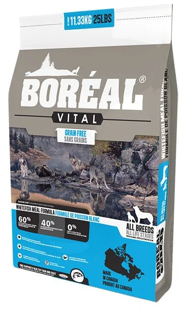 Boreal Vital Grain Free Whitefish Formula for Dogs