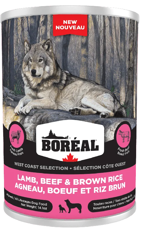 Boreal West Coast Selection Dog - Lamb, Beef & Brown Rice - Wet Dog Food - BORÉAL