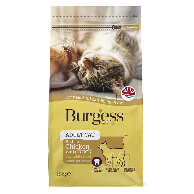 Burgess SupaCat Adult Cat Chicken & Duck