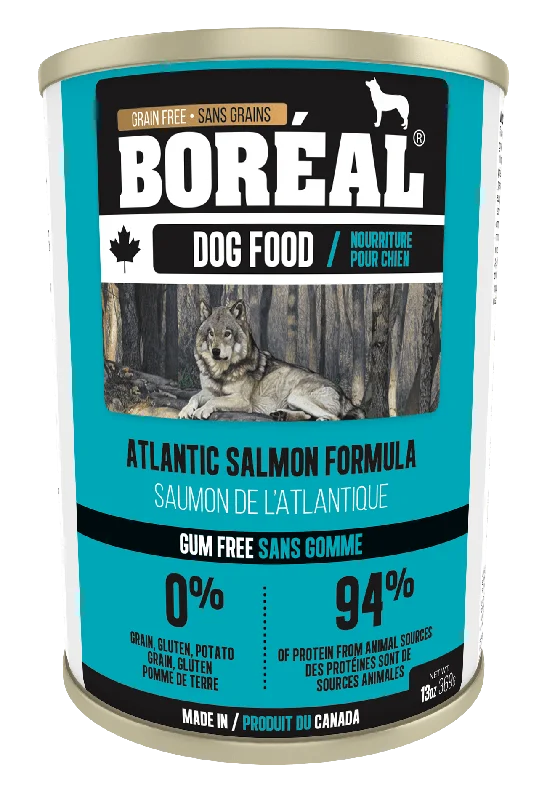 Canadian Atlantic Salmon 369g - Wet Dog Food - BORÉAL