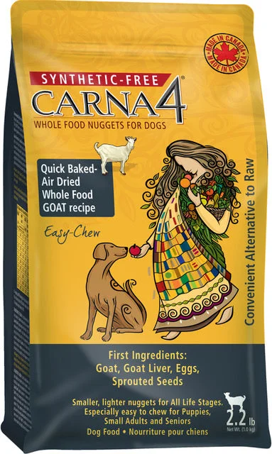 Carna4 Air Dried Grain Free Easy Chew Goat Dry Dog Food