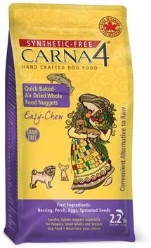 Carna4 Synthetic-Free Easy Chew Fish dog food