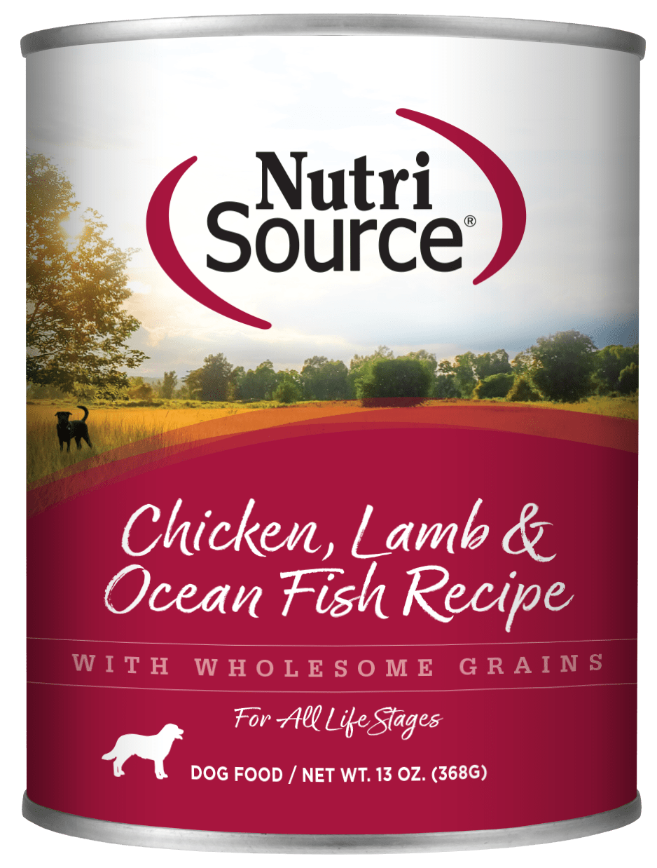 Chicken, Lamb & Ocean Fish Formula - Wet Dog Food - NutriSource