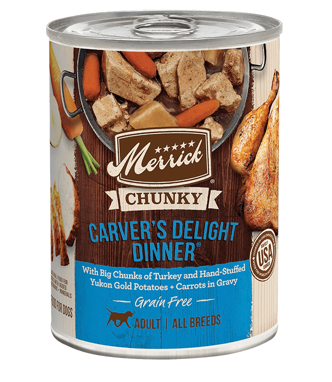 Chunky Grain Free Carver's Delight Dinner in Gravy - Wet Dog Food