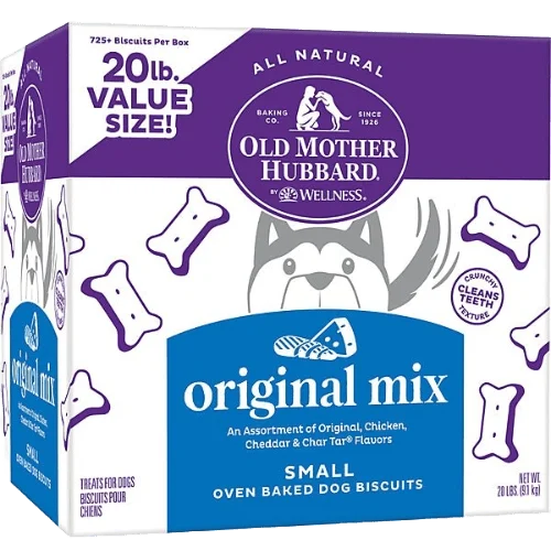 Classic Oven Baked Assorted Original Mix Small- Dog Treats - Old Mother Hubbard