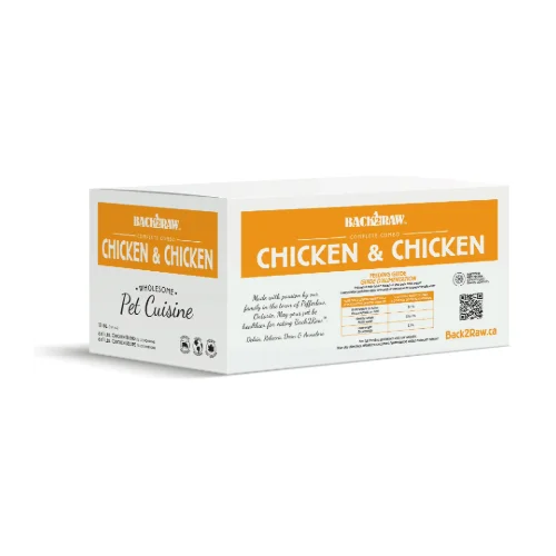 Complete Chicken & Chicken Blend Combo 12LB - Frozen Raw Food - Back2Raw