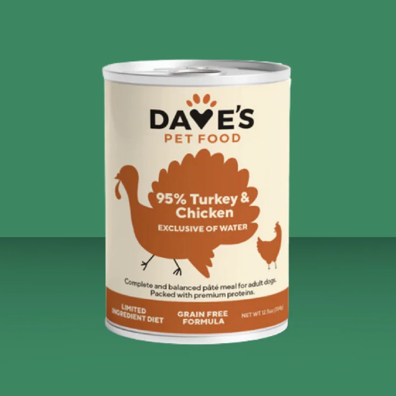 Dave's 95% Turkey & Chicken 13oz