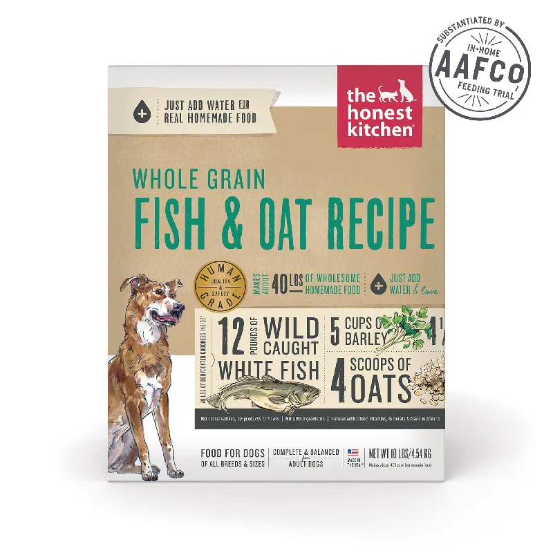 Dehydrated Whole Grain Fish & Oat