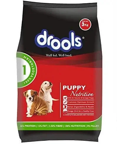 Drools 100% Vegetarian all ages Dog Food, 3kg