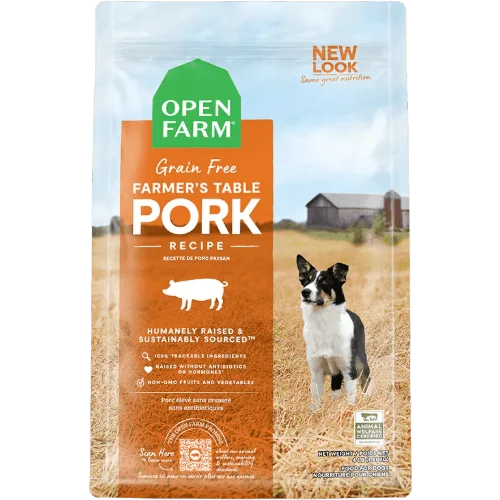 Farmer's Table Pork Grain-Free - Dry Dog Food - Open Farm