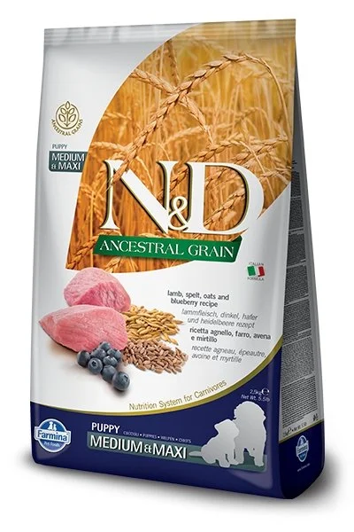 Farmina  Ancestral Grain Lamb Medium & Maxi  Puppy