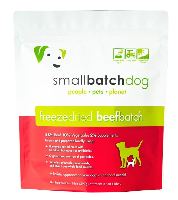 Freeze Dried Beef - Freeze Dried Dog Food - smallbatch