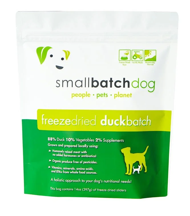 Freeze Dried Duck - Freeze Dried Dog Food - smallbatch