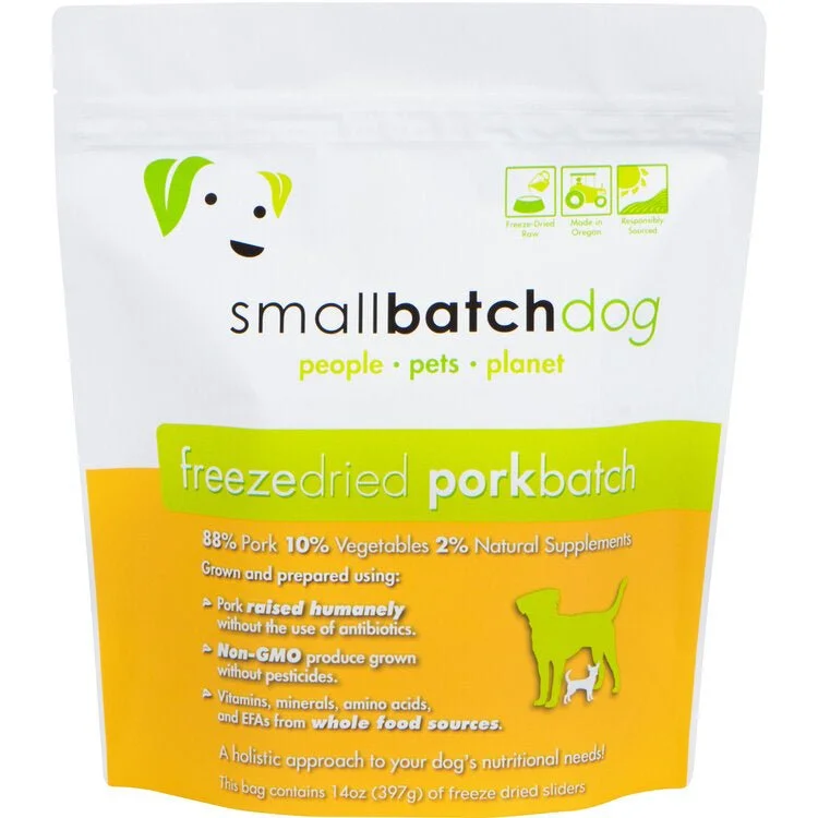 Freeze Dried Pork - Freeze Dried Dog Food - smallbatch