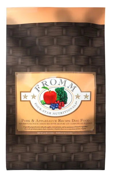 Fromm Four Star Grain Inclusive Pork And Apple Sauce Dry Dog Food