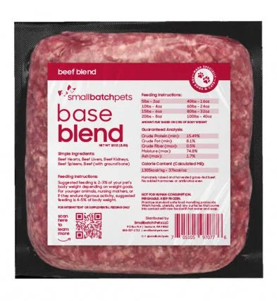 Frozen Beef Blend 2lb - Frozen Raw Food - smallbatch