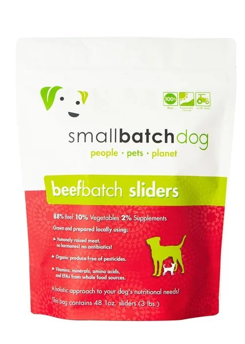 Frozen Beef - Frozen Raw Dog Food - smallbatch