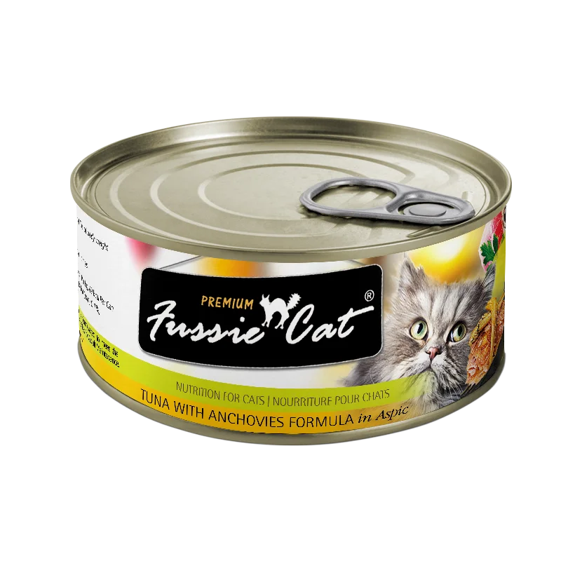 Fussie Cat Canned Cat Food Tuna & Anchovies