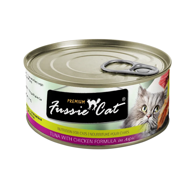 Fussie Cat Canned Cat Food Tuna & Chicken