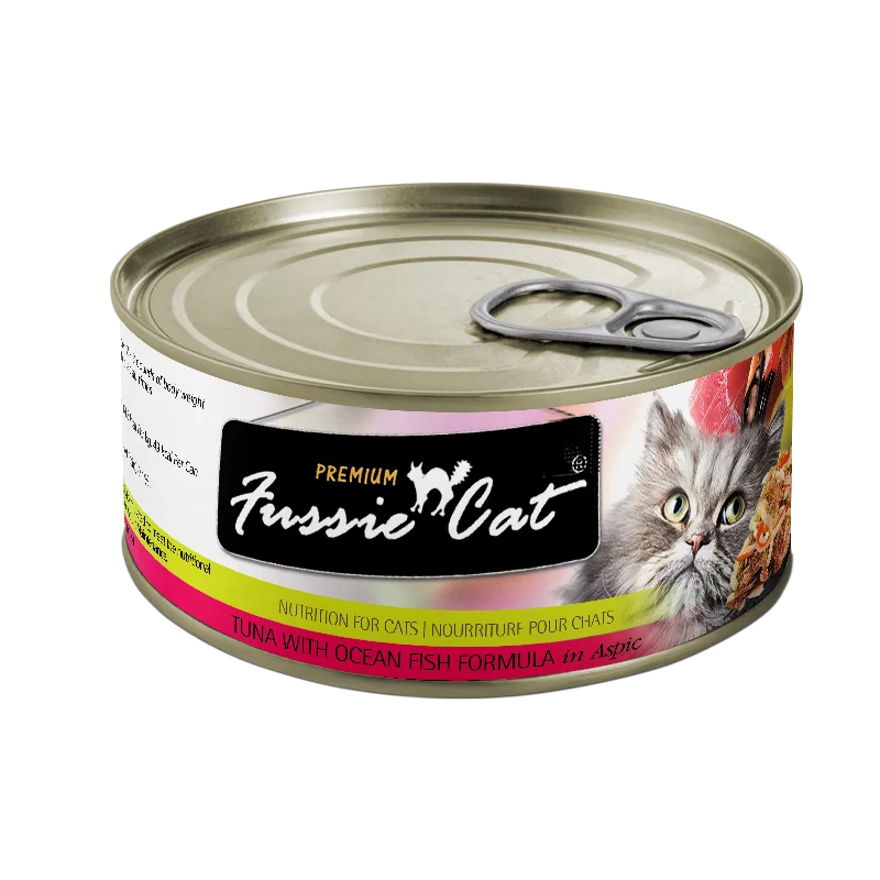 Fussie Cat Canned Cat Food Tuna & Ocean Fish