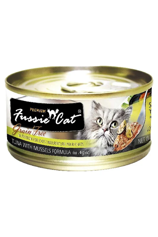 Fussie Cat Tuna With Mussels In Aspic Wet Cat Food