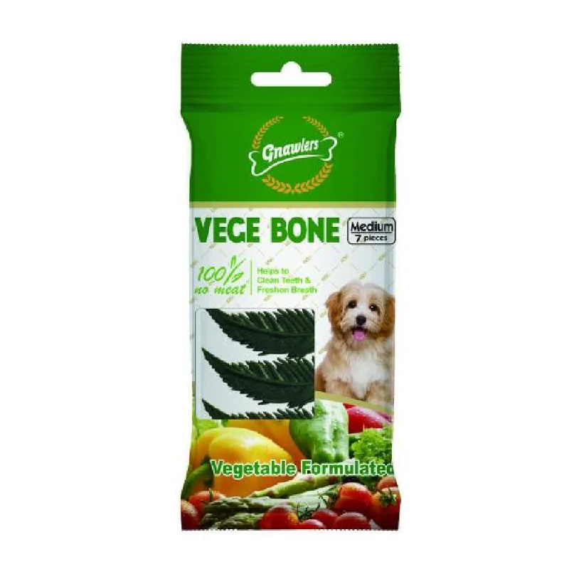 Gnawlers Vegetable Bone Dog Treats