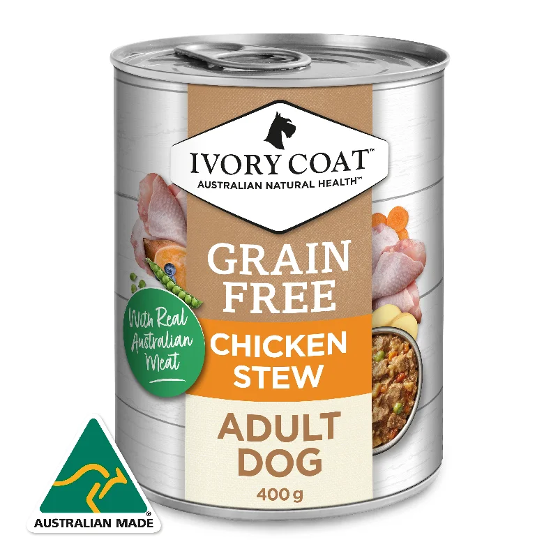 Grain Free Adult Wet Dog Food Chicken Stew