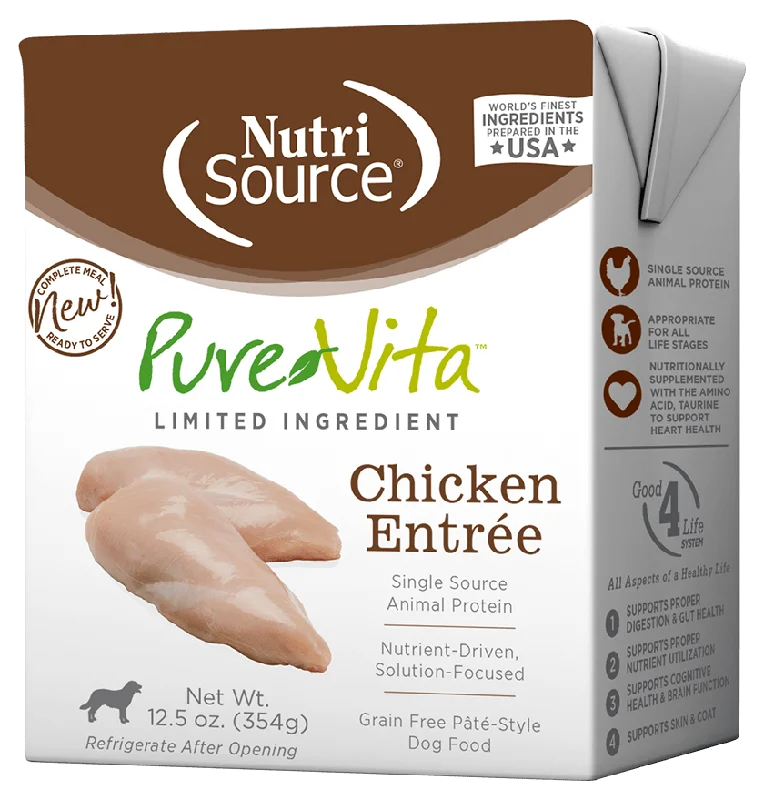 Grain Free Chicken Entrée - Wet Dog Food - NutriSource