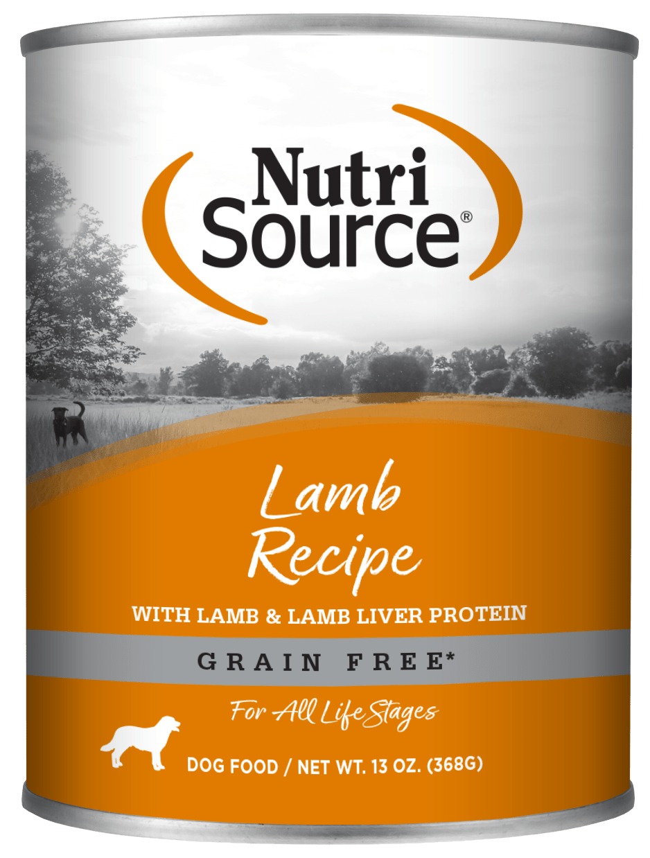 Grain Free Lamb Formula  - Wet Dog Food - NutriSource