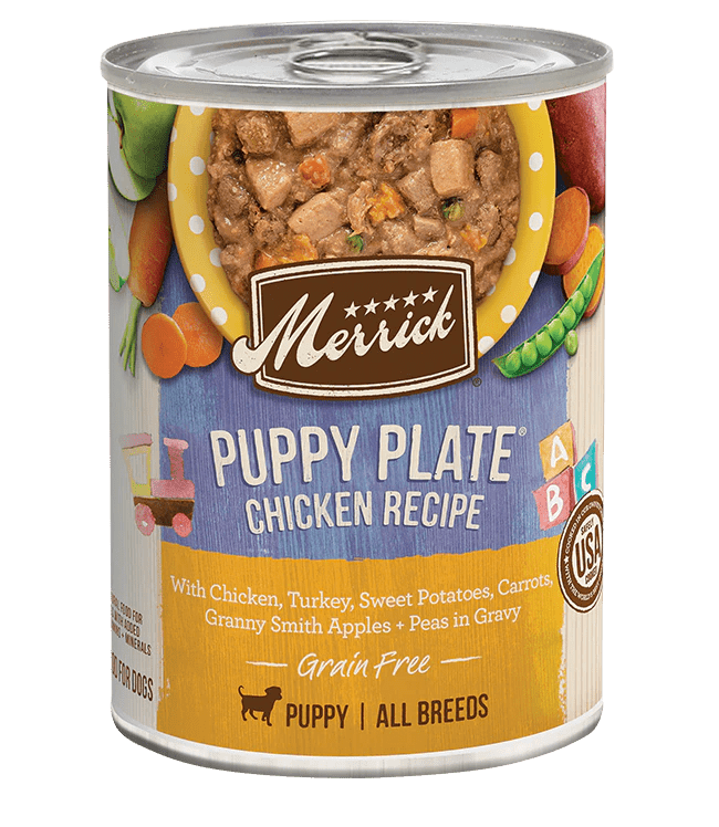 Grain Free Puppy Plate Chicken Recipe in Gravy - Wet Dog Food