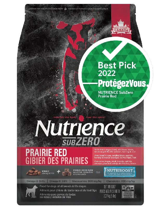 Grain Free SubZero Prairie Red - Dry Dog Food - Nutrience