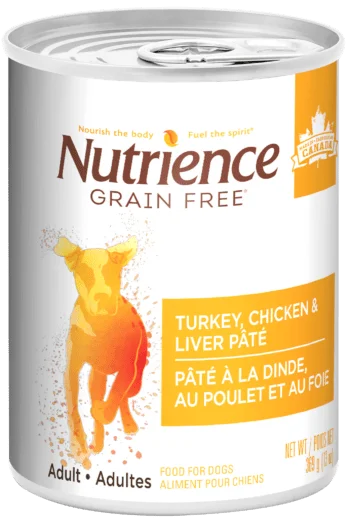 Grain-Free Turkey, Chicken & Liver Pâté - Wet Dog Food - Nutrience