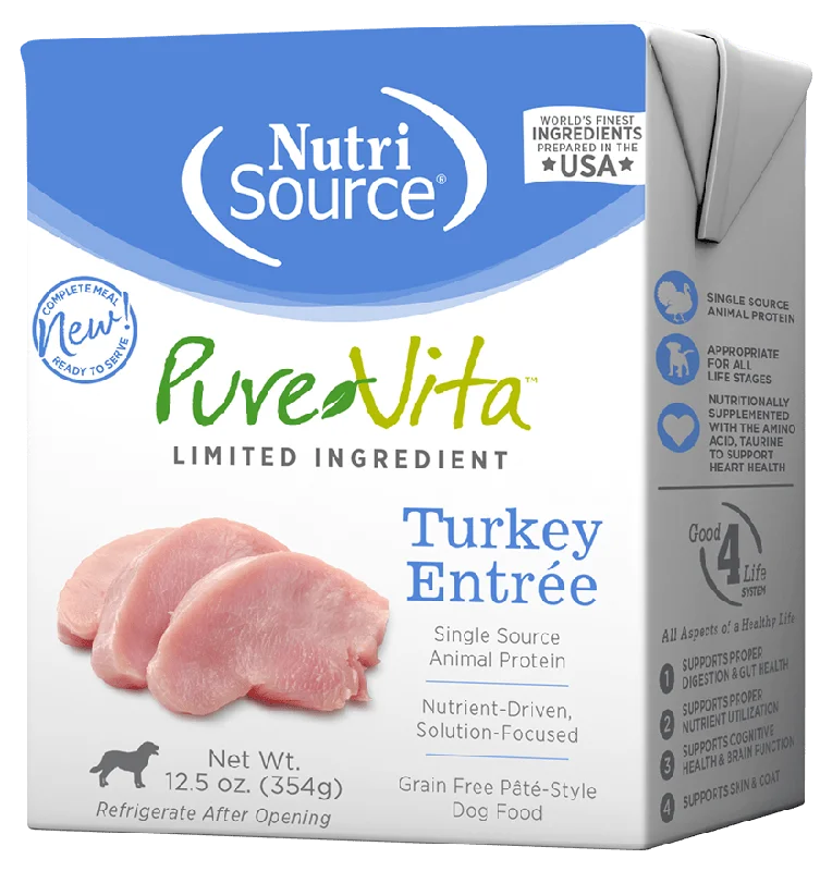 Grain Free Turkey Entrée - Wet Dog Food - NutriSource