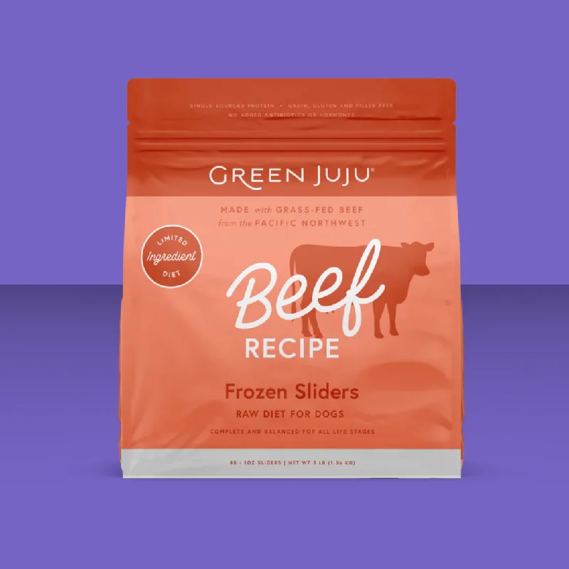 Green Juju Raw Beef 3#