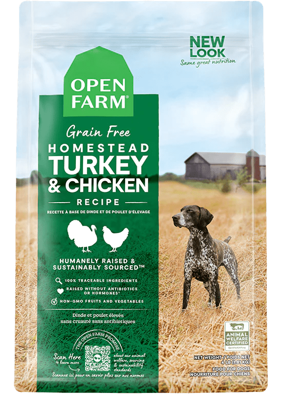 Homestead Turkey & Chicken Grain-Free - Dry Dog Food - Open Farm