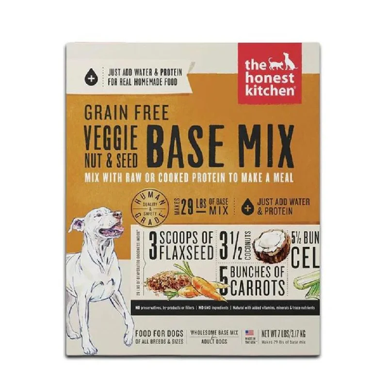 Dehydrated - Grain Free Veggie, Nut & Seed Base Mix for Dogs 7 lbs.