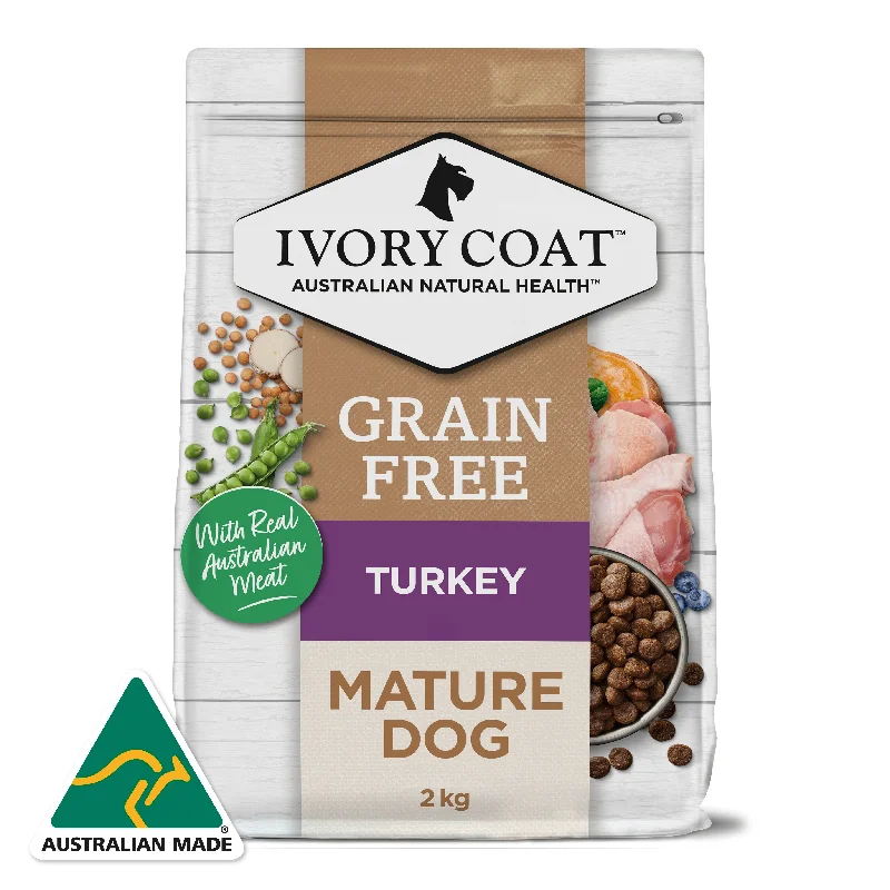 Grain Free Mature All Breeds Dry Dog Food Turkey