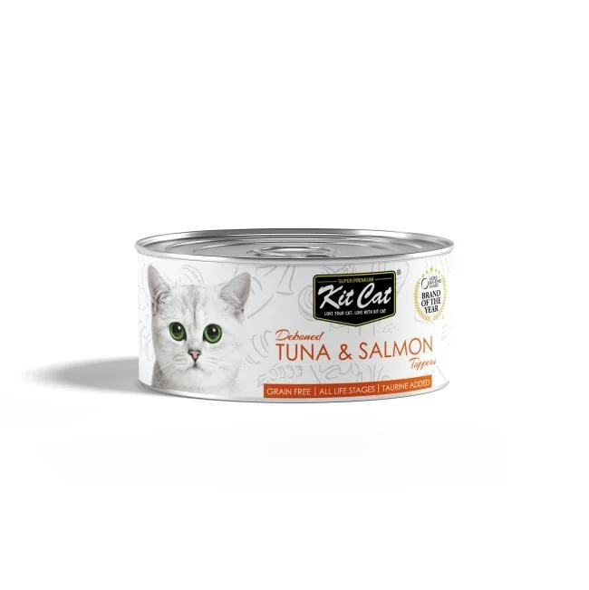 KIT CAT DEBONED TUNA/SALMON 80G