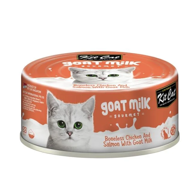 KIT CAT GOAT MILK CHIC/SALMON 80G