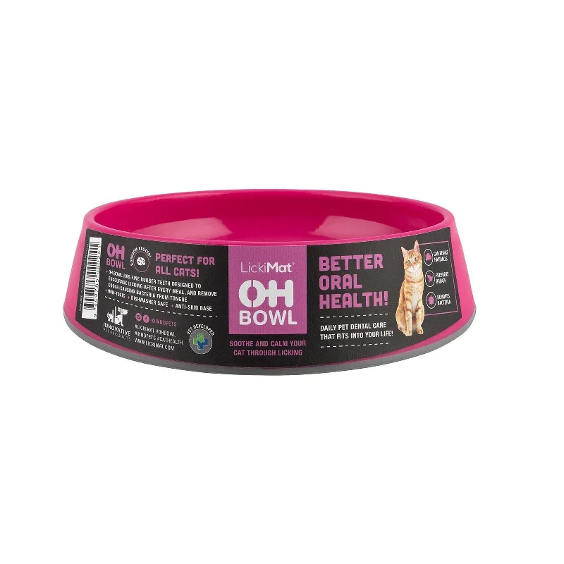 LickiMat Oh Bowl - Oral Health Bowl for CATS