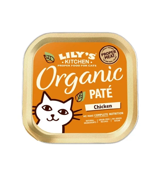 Lily's Kitchen Organic Chicken Dinner Wet Cat Food (85g)